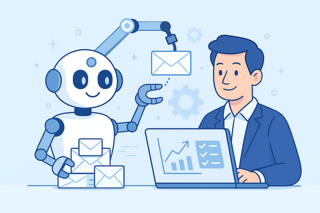 Asistente IA automatizando CRM para pymes